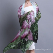 Fashion big size digital inkjet 100% modal scarf